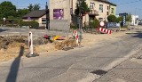 Remont ulicy Krasickiego w Radomsku. Kolejne zmiany, rozpoczyna się budowa ronda. FILM