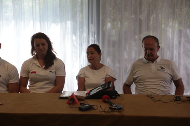 Na zdjęciu (pierwsza z lewej) mistrzyni Polski - Beata Pacut