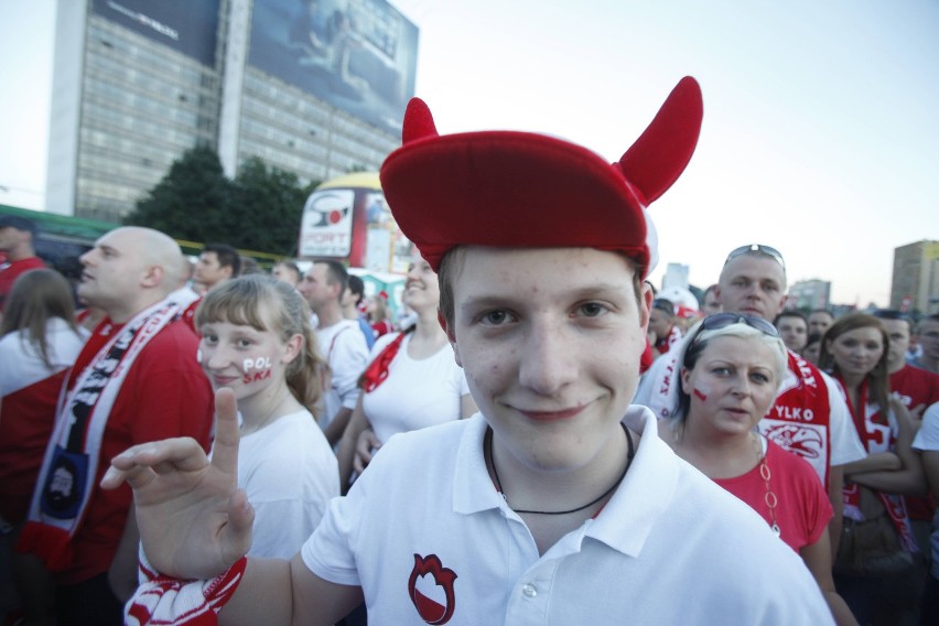 Polska - Czechy w strefie kibica w Katowicach [ZDJĘCIA i WIDEO]