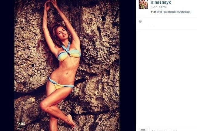 Irina Shayk (fot. screen z Instagram.com)