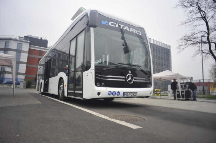 Kraków. Test nowego elektrycznego autobusu [ZDJĘCIA]