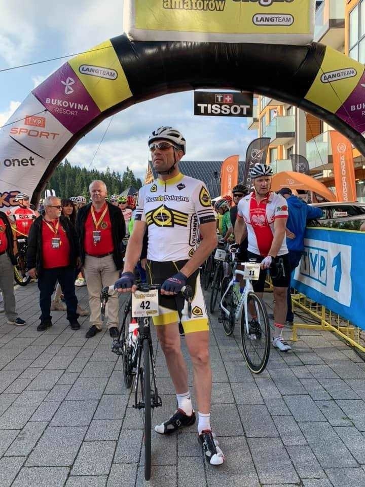 Wójt Piekoszowa pierwszy na mecie Tour de Pologne Amatorów. Złoto zdobył po raz drugi z rzędu!