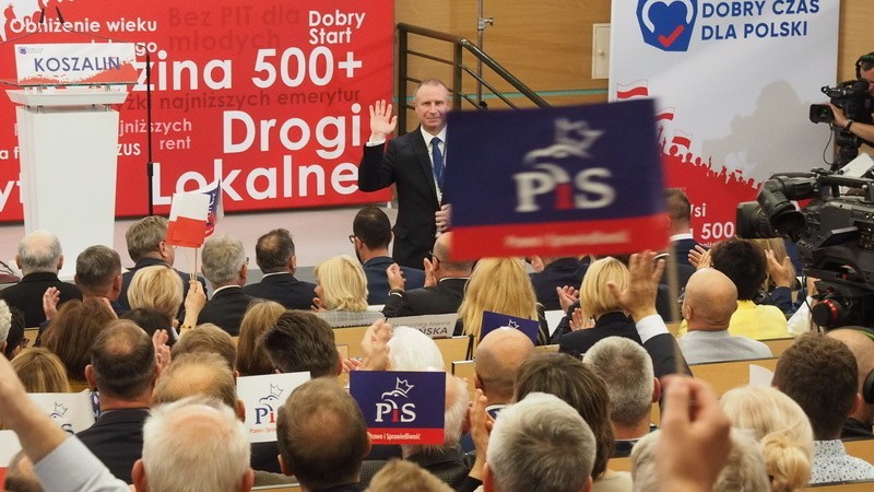 Jarosław Kaczyński w Koszalinie