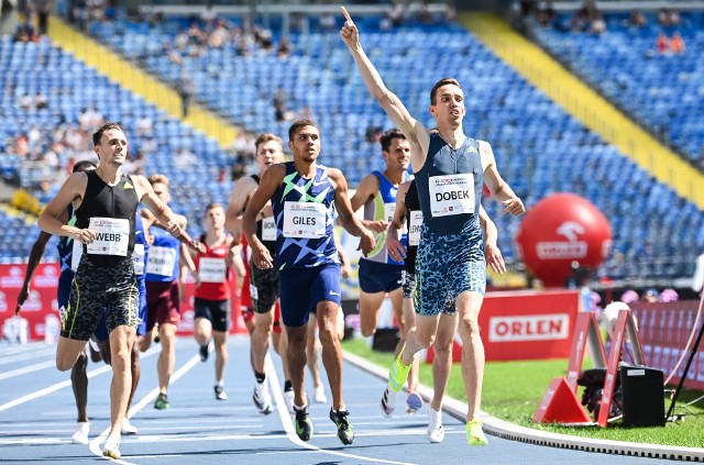 Patryk Dobek we wspaniałym stylu wygrał bieg na 800 metrów