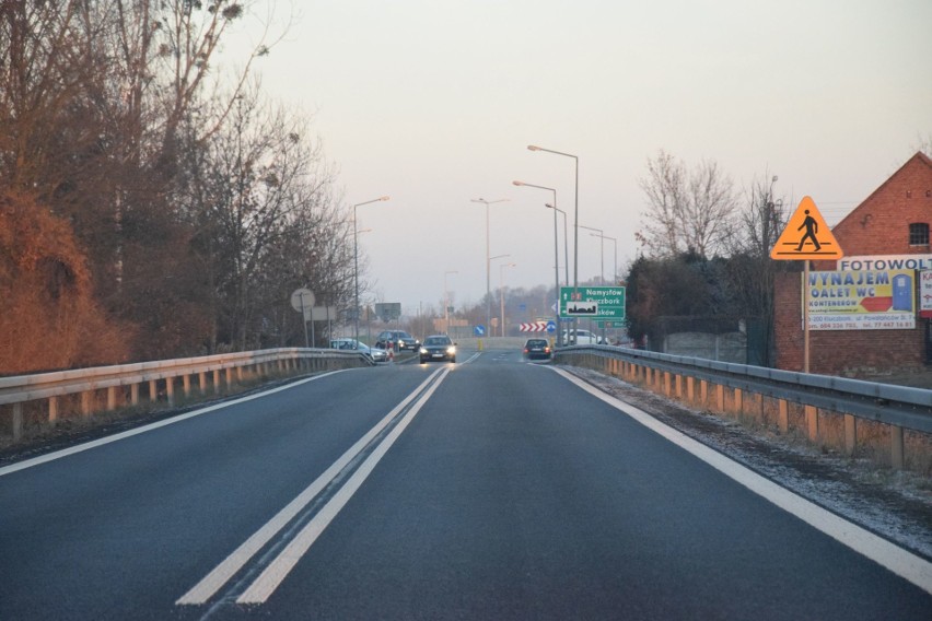 Pierwszy odcinek obwodnicy Kluczborka już po remoncie.