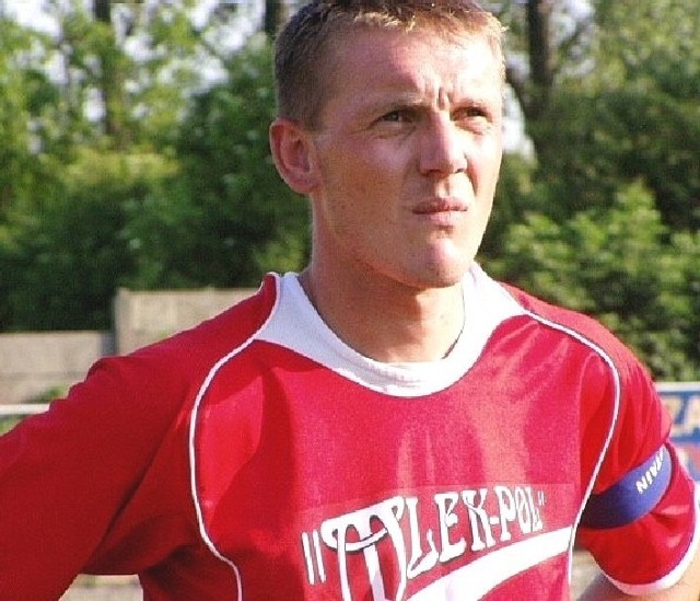 Dariusz Cieśla (Pływalnia KOS) strzelił najładniejszą bramkę pierwszej tury play-off kazimierskiej "halówki".