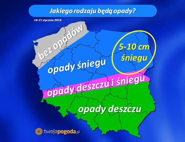 Pogoda na środę. Sprawdź czy w Łodzi spadnie śnieg