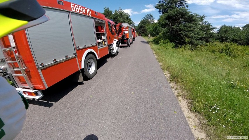 Poważny wypadek pod Zawierciem. Doszło do zderzenia...