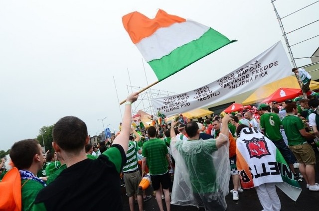 Kibice z Irlandii podbili Poznań i poznaniaków swym entuzjazmem i dobrym humorem podczas Euro 2012