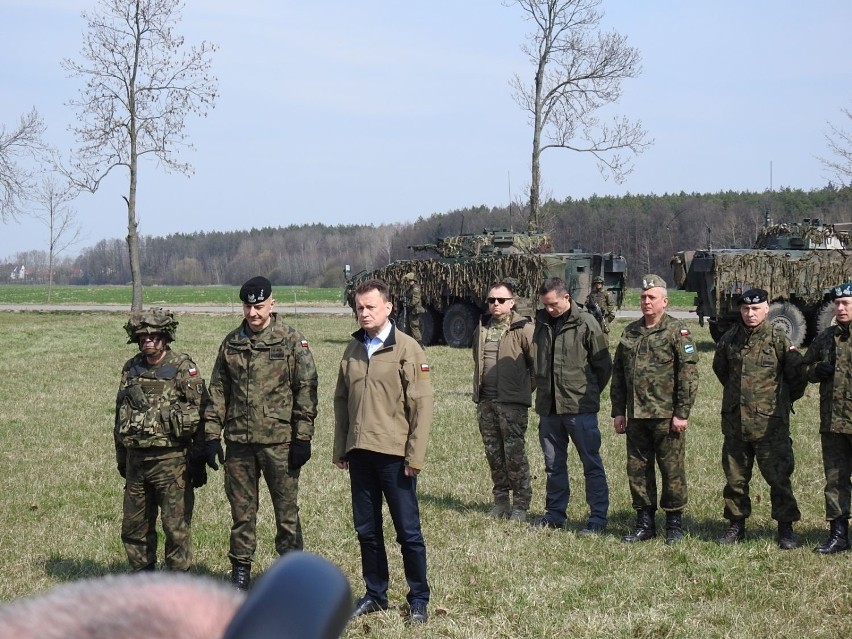 Minister Obrony Narodowej Mariusz Błaszczak odwiedził nasz region (zdjęcia)