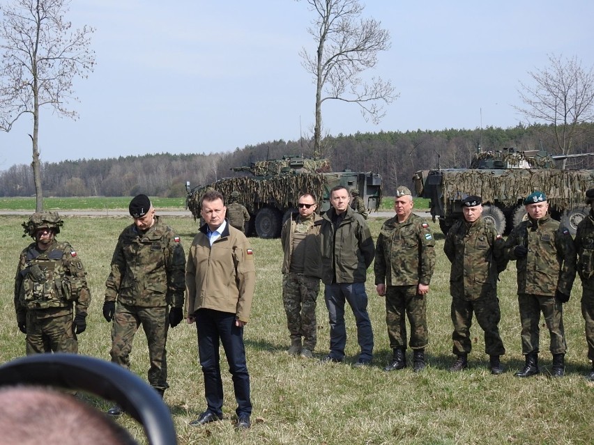 Minister Obrony Narodowej Mariusz Błaszczak odwiedził nasz region (zdjęcia)