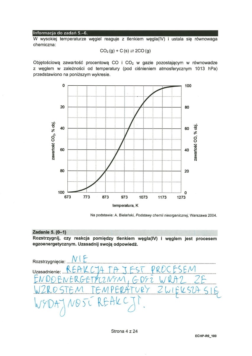 Matura z chemii: mamy odpowiedzi