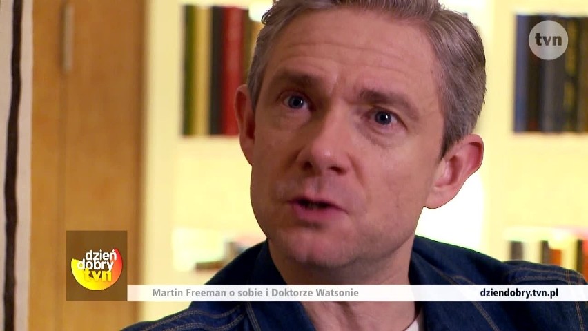 "To właśnie miłość". Martin Freeman o swojej roli: Jesteśmy dublerami w eleganckiej drogiej produkcji [WIDEO+ZDJĘCIA]