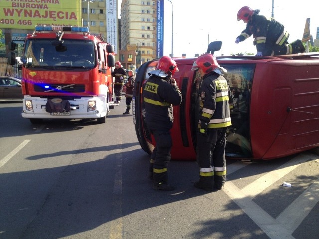 Wypadek na pl. Żołnierza w Szczecinie