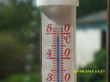 Pod Bobolicami termometr pokazał 49 stopni C!