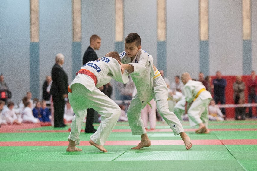 W Słupsku odbył się Turniej judo dzieci "Gryfek". Walczyły...