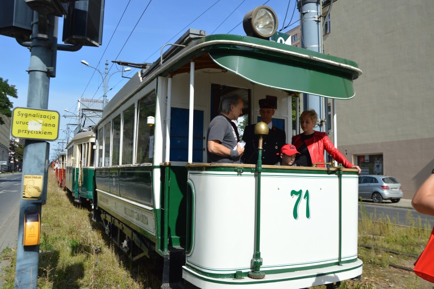 Wystawa taboru tramwajowego na al. Kościuszki! ZDJĘCIA