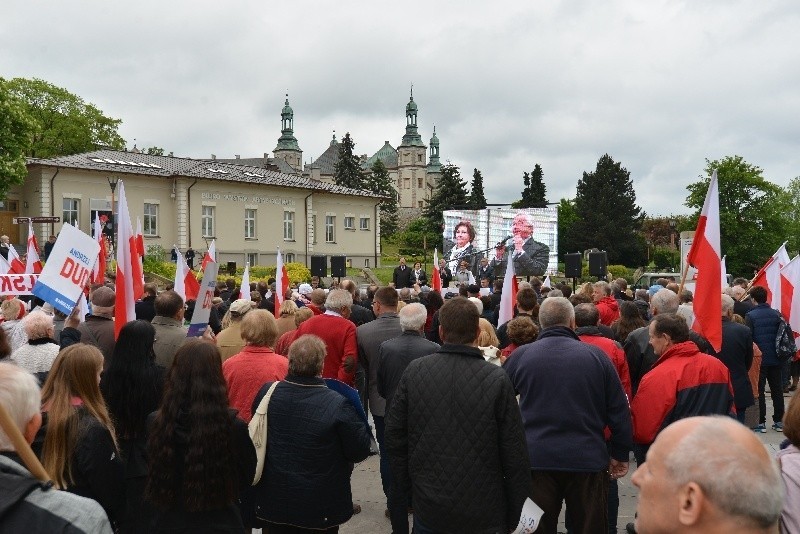 Marsz poparcia dla Andrzeja Dudy w Kielcach