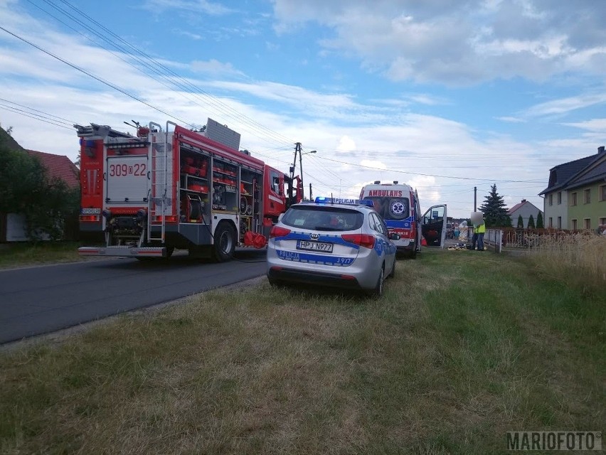 Wypadek w Krzyżowej Dolinie. Jeden z kierowców ciężko ranny.