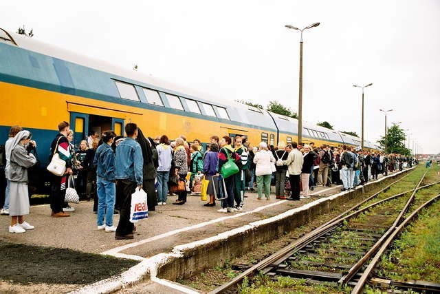 7 czerwca 1999 roku na uporządkowanej przez kolejarzy stacji zatrzymał się pociąg specjalny z pielgrzymami, zmierzającymi na spotkanie z Janem Pawłem II