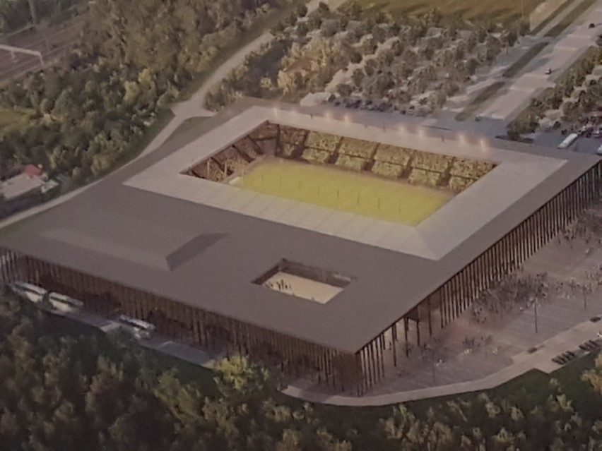 Tak będzie wyglądał nowy stadion GKS Katowice. Wiemy, kiedy ma być gotowy! [GALERIA]