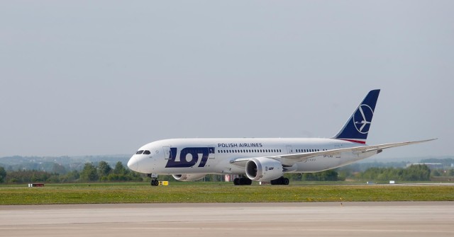 Boeing 787 Dreamliner na rzeszowskim lotnisku