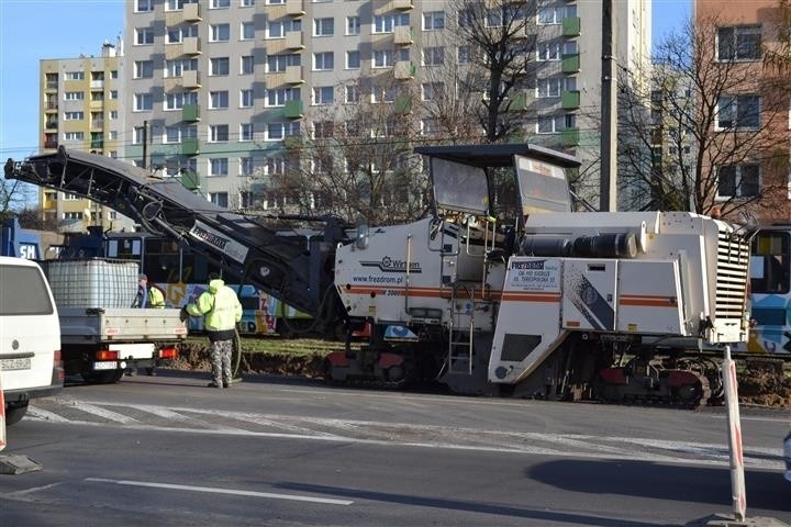 Remont Kiedrzyńskiej w Częstochowie