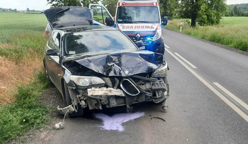 Pijany kierowca BMW spowodował karambol. 29-latek miał 1,2 promila w krwi