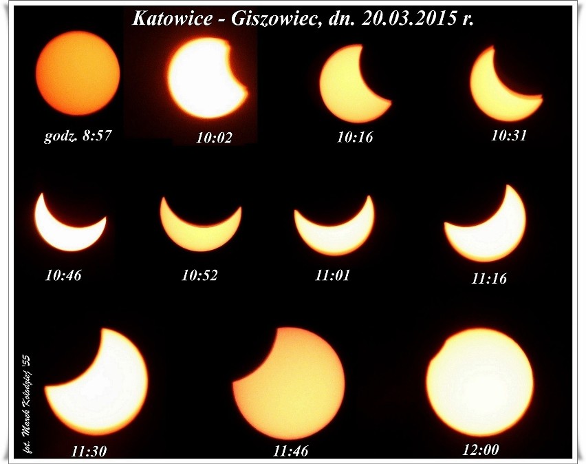 Zaćmienie Słońca 2015 w Polsce 20 marca