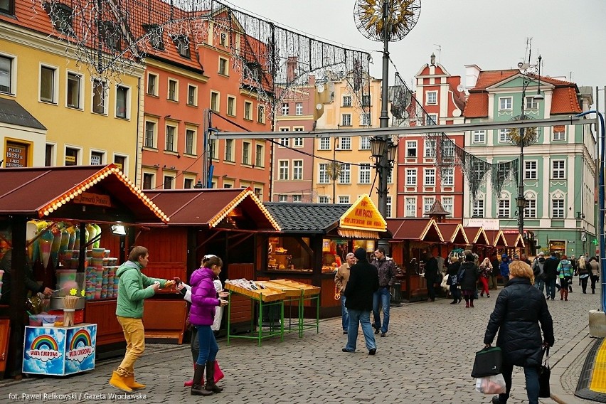 Jarmark Bożonarodzeniowy na wrocławskim Rynku otwarty (FILM, ZDJĘCIA, CENY)