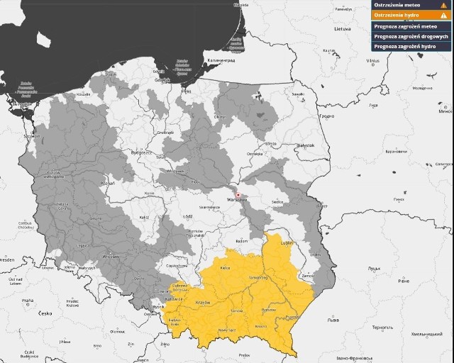 Dzisiaj na Podkarpaciu możliwe burze i podtopienia. IMGW wydał ostrzeżenie.