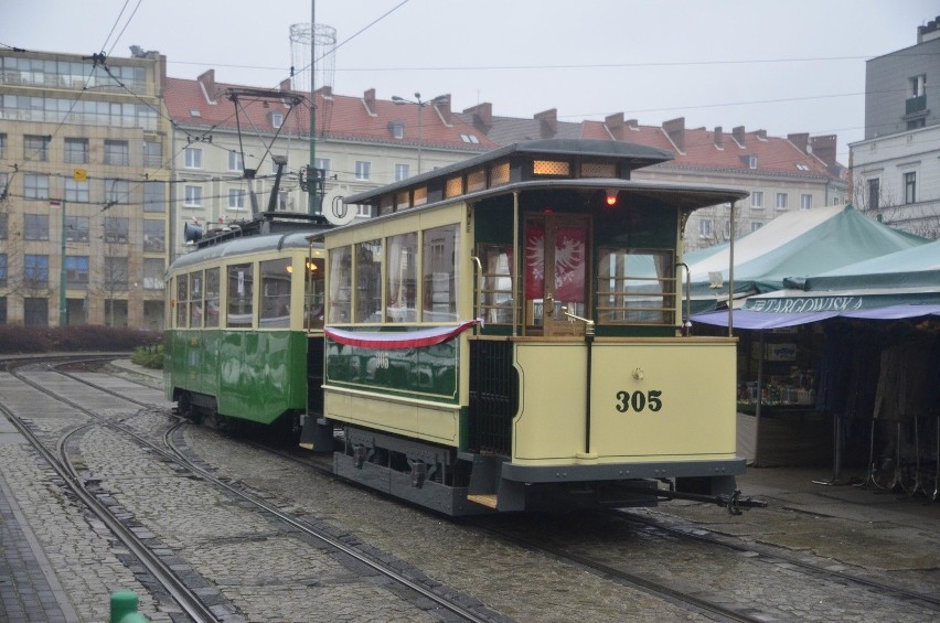 MPK Poznań: Powstańczy tramwaj na trasie