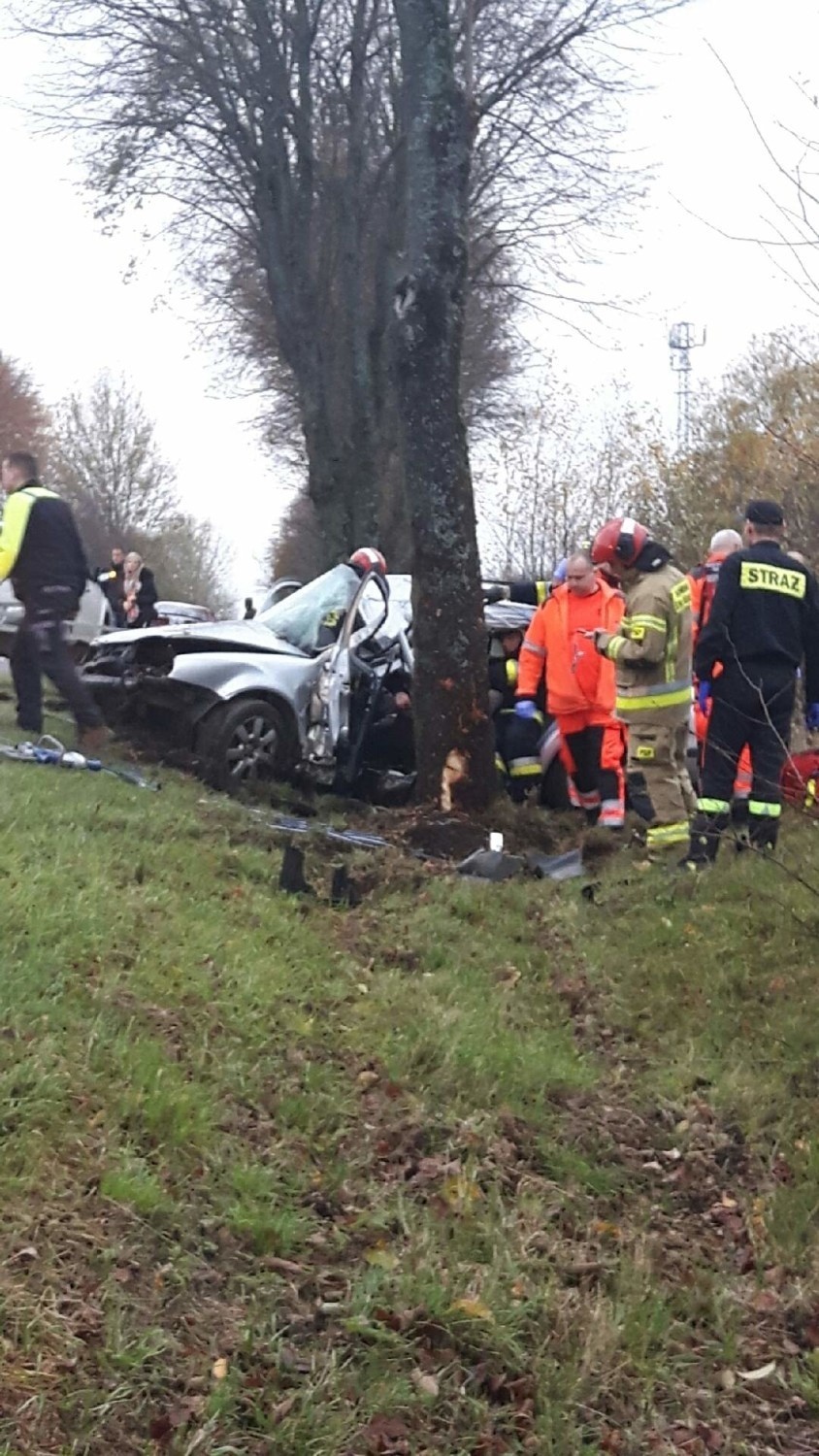 Wypadek między Miastkiem a Białym Borem, 7.11.2019