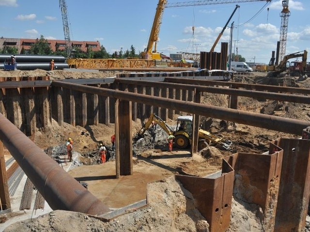 Tak prezentuje się północna część tunelu pod pl. Daszyńskiego