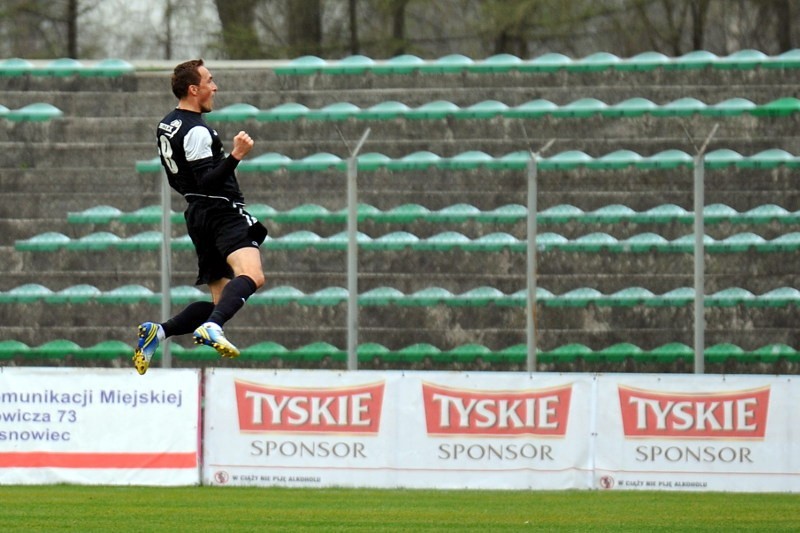 Zagłębie Sosnowiec - Bytovia Bytów 1:1. Remis w meczu na szczycie II ligi [ZDJĘCIA]