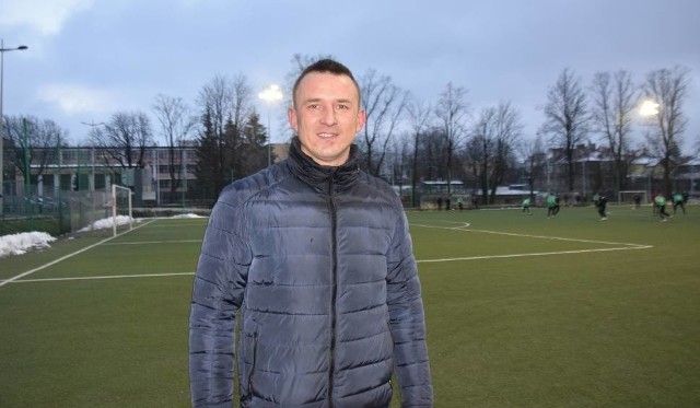 Łukasz Szymoniak na razie jest jedynym nowym zawodnikiem Neptuna Końskie.