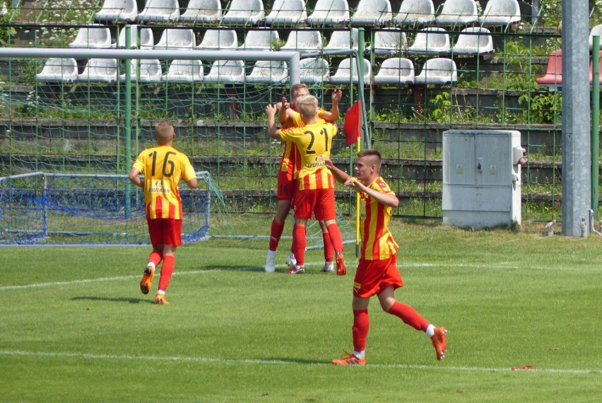 Korona Kielce wygrała z GKS Bełchatów w Centralnej Lidze Juniorów. Zwycięski gol debiutanta  [DUŻO ZDJĘĆ]