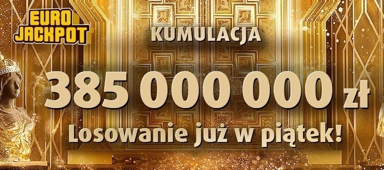 Wyniki Eurojackpot 6.07.2018. Do wygrania aż 365 milionów...
