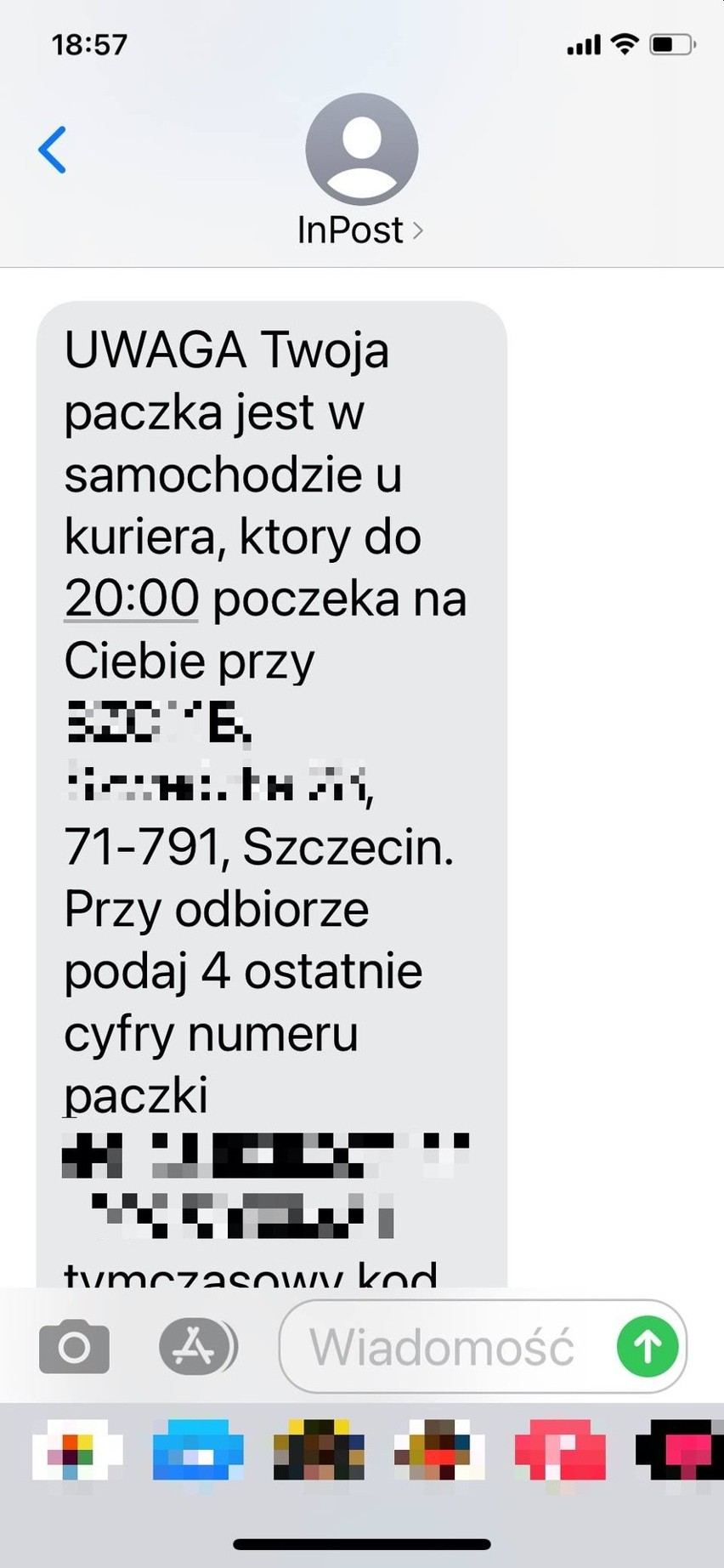 Szczecin. Wieczorny odbiór paczek z paki auta. Mieszkańcy mocno zdziwieni. Wyjaśnieenia InPostu