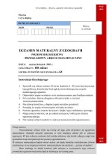 Próbna matura 2023 - Geografia poziom rozszerzony - ARKUSZE