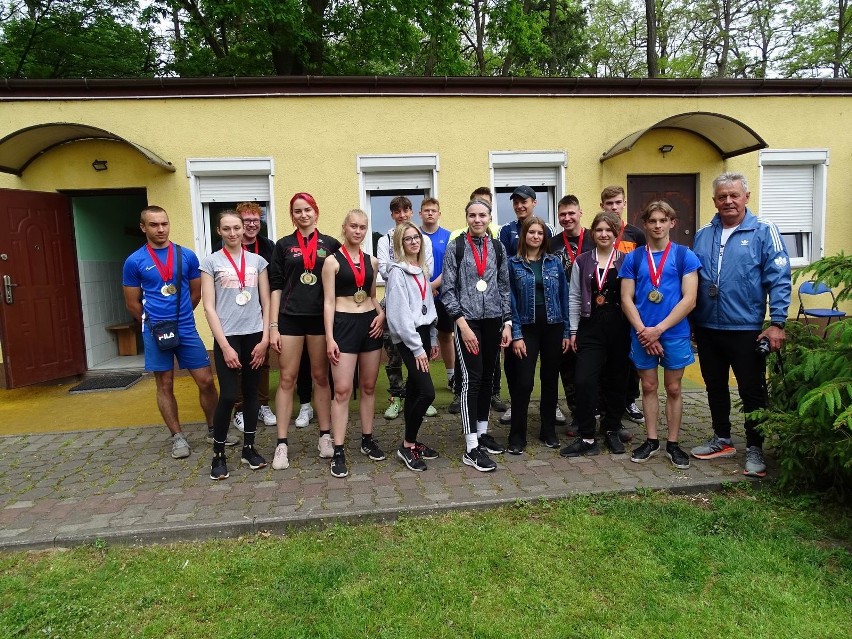 Zawody lekkoatletyczne odbyły się na stadionie w Chełmnie