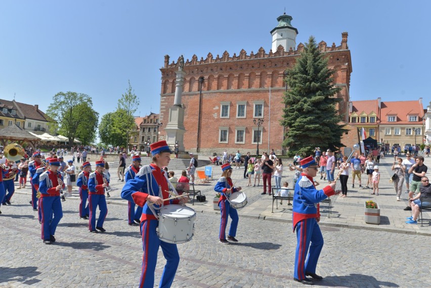 Uroczystości Narodowego Święta Konstytucji 3 Maja na sandomierskim Rynku (ZDJĘCIA)