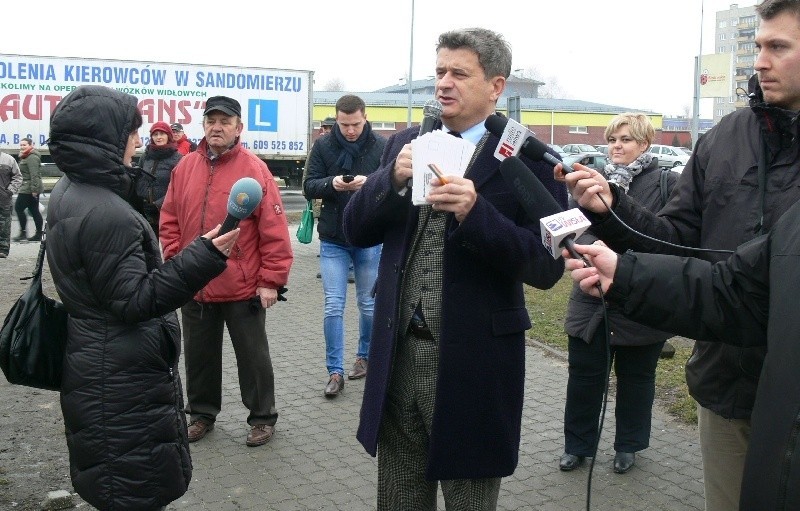 Janusz Palikot w Tarnobrzegu