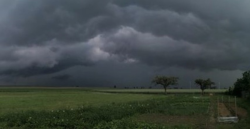 Burza na Kujawach. Zdjęcia naszych Czytelników