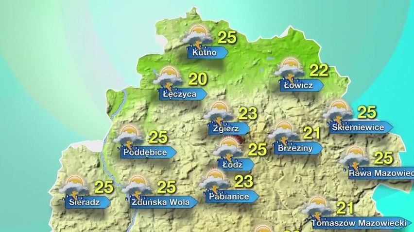 Pogoda w Łodzi i regionie. Zobacz prognozę na wtorek [WIDEO]