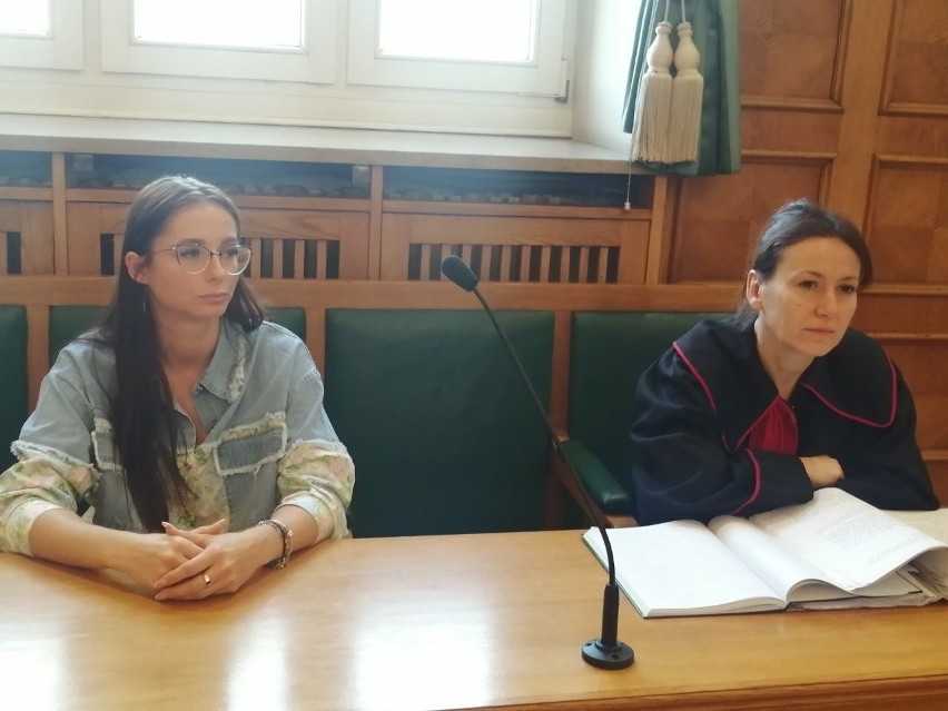 Oskarżyciel posiłkowy, 30-letnia Daria Maciejak (zgodziła...