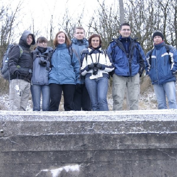 W sobotniej wyprawie Przedmościem Bydgoszczy wzięli udział: Agata, Aleksandra, Halina, Bartosz, Łukasz, Paweł i Piotr