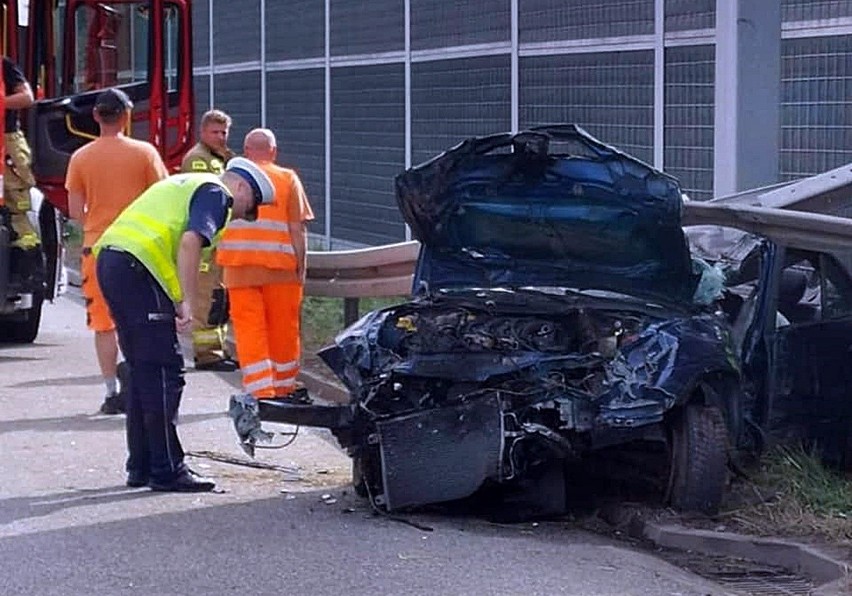 Tragiczny wypadek na autostradzie A1 w Gliwicach. Meżczyzna...