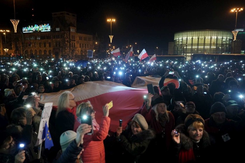 Protestujący uważają, że proponowane zmiany stanowią przejaw...