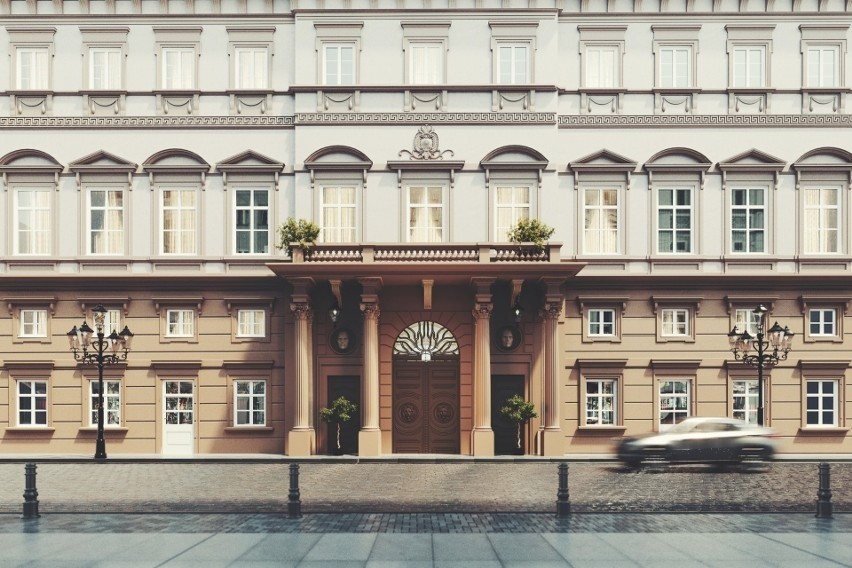 Hotel sieci Marriott International w Pałacu Hatzfeldów...